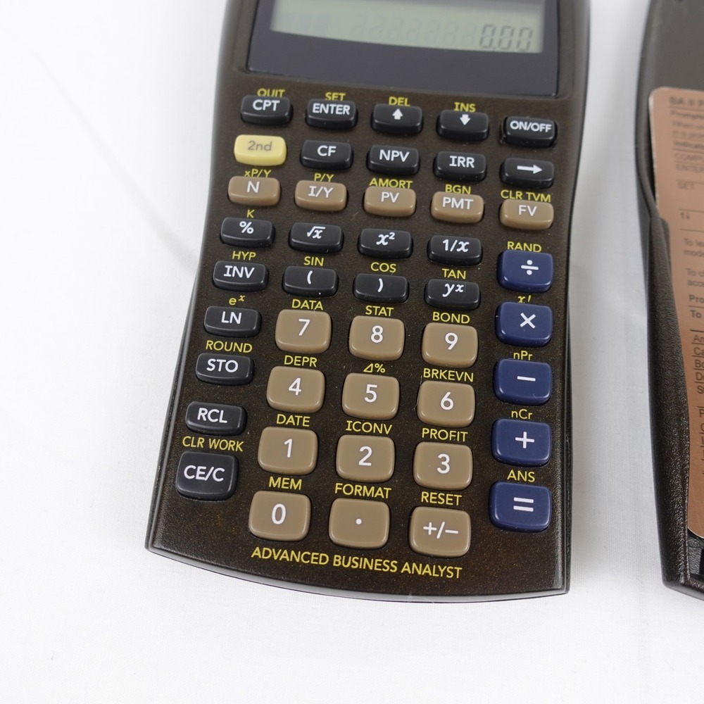 Texas Instruments BA II Plus Financial Business Analyst Calculator Tested - Picture 3 of 8